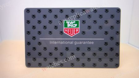 TAG HEUER Warranty cards - Wholesale Replica Tag Heuer Guarantee Card